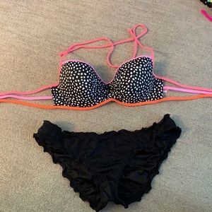 Victoria secrets Dot bikini 36b